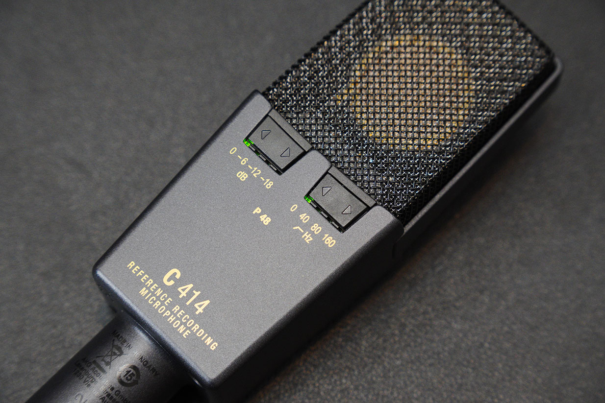 C414 XLSY4 vs C414 XL IIY4 AKGの定番マイク2本をボーカルとアコギで録り比べ！ DAW LESSON